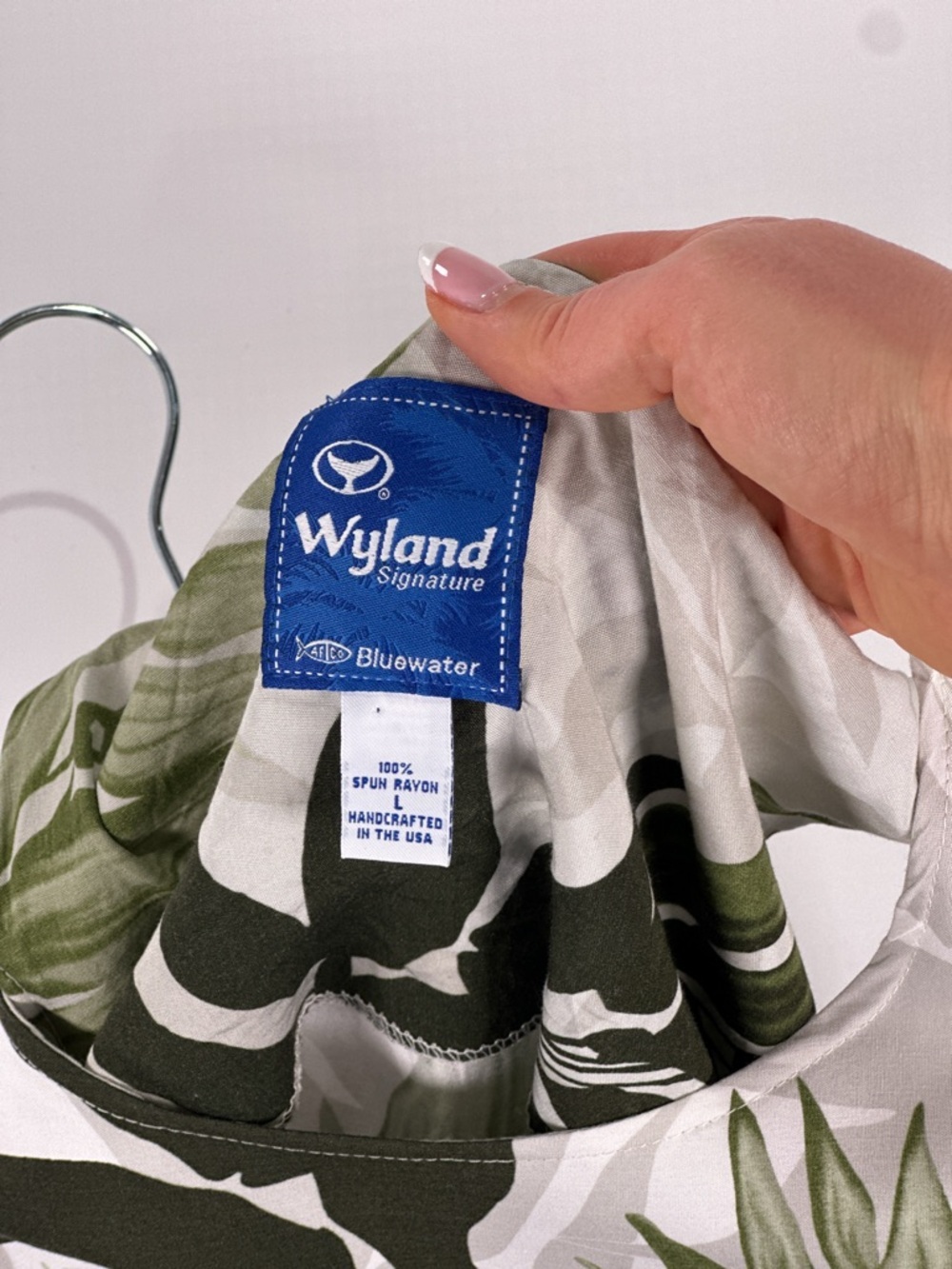 Wyland AFTCO Vintage Marine Fish Maxi Dress Large USA - Picture 10 of 14